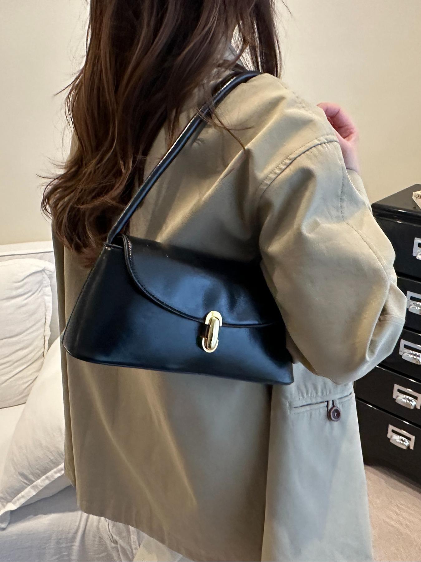 Women's Elegant Shoulder Bag, Fashionable Versatile Underarm Bag, Ideal Gift Choice, Perfect Match for Any, All Seasons