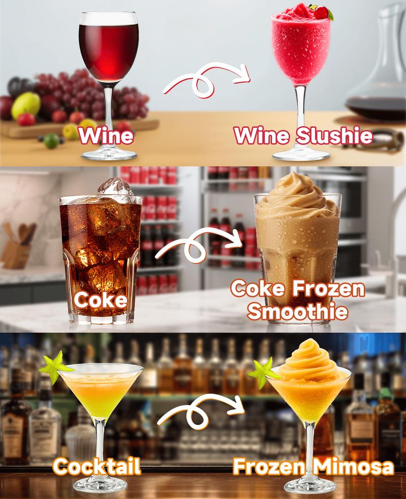 Make Valentine’s Day Sweeter  SYINTAO 2-in-1 Slushie & Soft Serve Machine | Auto-Clean | 6 Preset Modes | One-Touch Refreshing Drinks at Home | Compact, Easy & Always Ready for a Cool Treat (24-Hour On-Call)