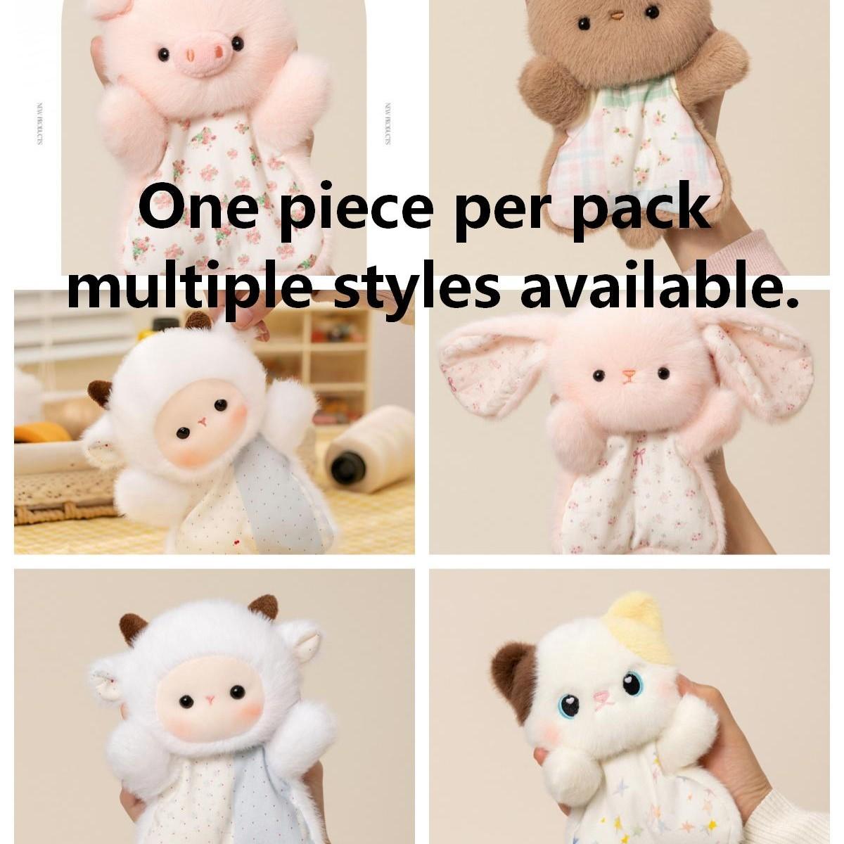 Stress Relief Bean Bag Doll, Plush Squeeze Toy for Anxiety Relief, Hand Puppet Gift, Soft and Cozy Stress Ball, Perfect for Relaxation