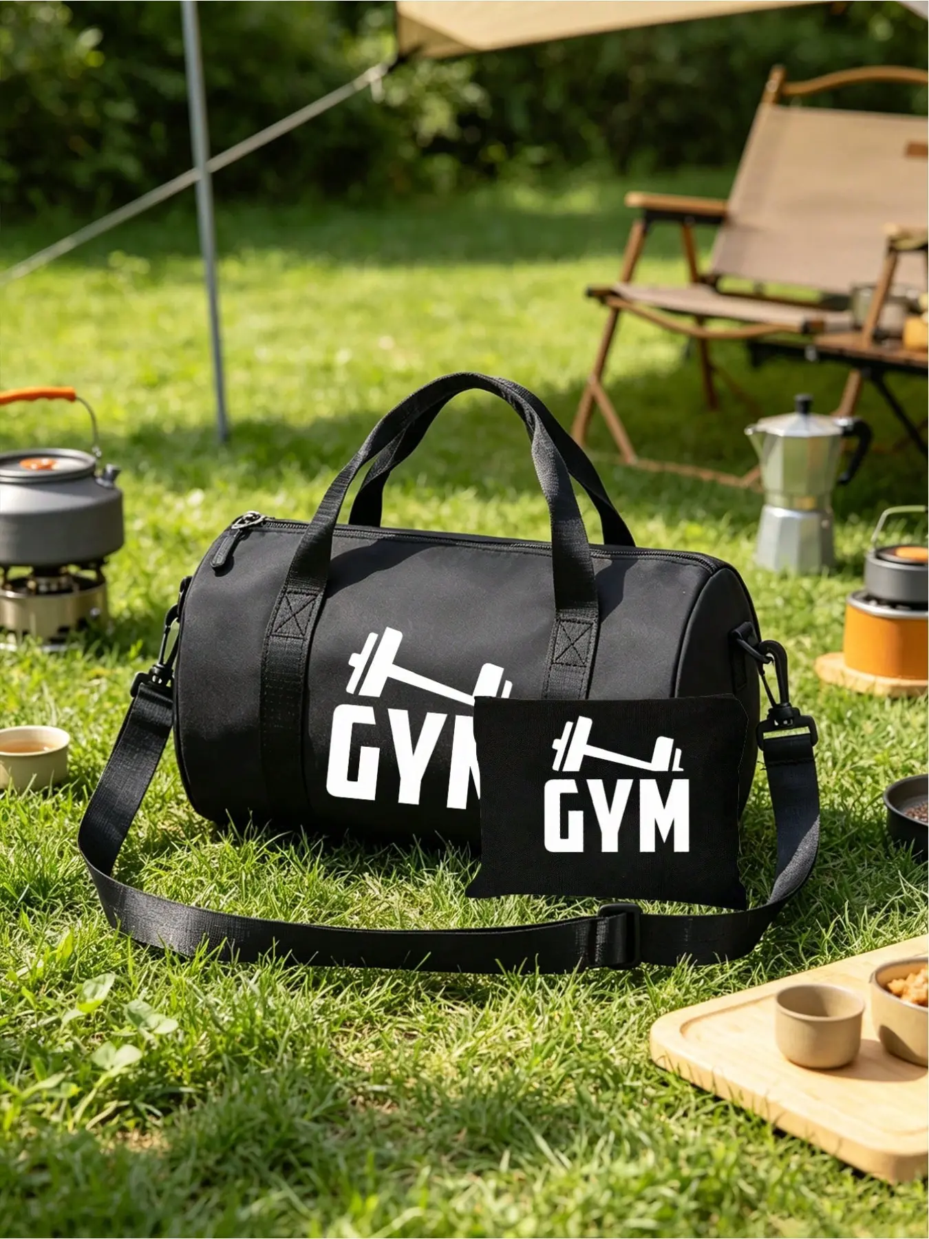 Black Large Bag + Small Bag