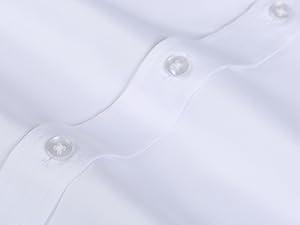 3-Pack Alimens&Gentle Men's Stain Sheild Business Casual Dress Shirts - Slim Fit Long Sleeve Button Down Shirt