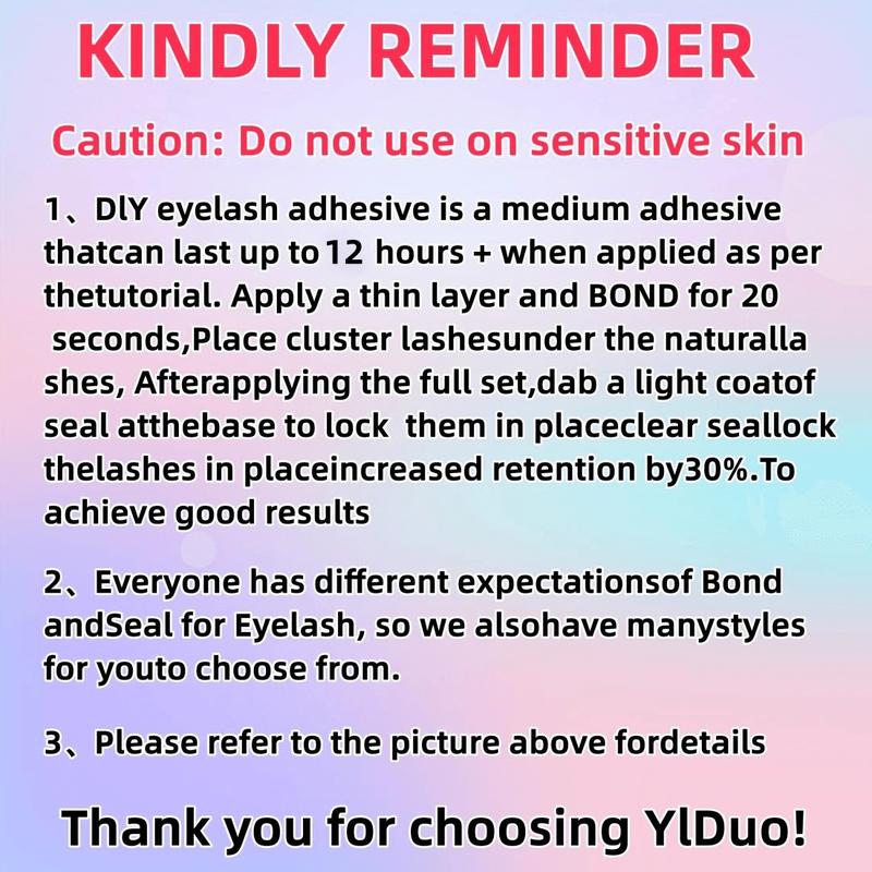 Summer Natural Look Lash Clusters Extensions Set, DIY Cluster Lash, Volume False Eyelashes & Eyelash Tweezers & Eyelash Glue & Lash Remover, Professional Makeup Accessories for Women, Back To School Lashes Extension Kit