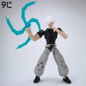 9L3D Multi-Jointed Articulated Model Dummy13 Lucky13 Jujutsu Kaisen Cursed Robe Sukuna Decapitates Satoru Gojo Anime Figure Toys