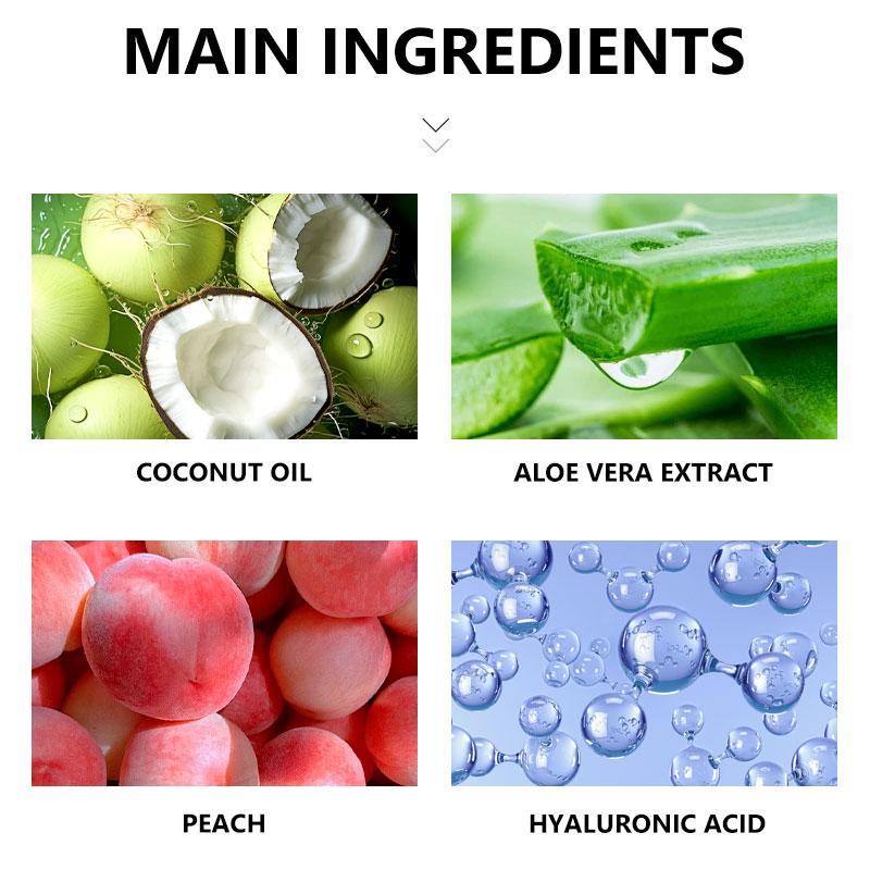 ROZINO Plant Extract Facial Hair Removal Cream with Coconut Oil for Effective Hair Removal ROZINO Plant Extract Facial Hair Removal Cream with Coconut Oil for Effective Hair Removal