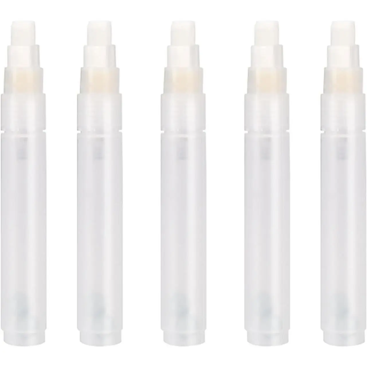 5 count/Pack Refillable  Markers Empty Pen 8mm