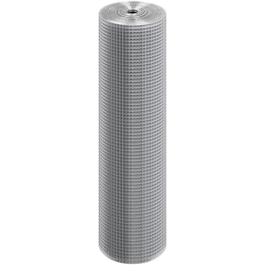 VEVOR Hardware Cloth, 1/2 inch 36inx 100 ft 19 Gauge, Hot Dipped Galvanized Wire Mesh Roll, Chicken Wire Fencing, Wire Mesh for Rabbit Cages, Garden, Small Rodents
