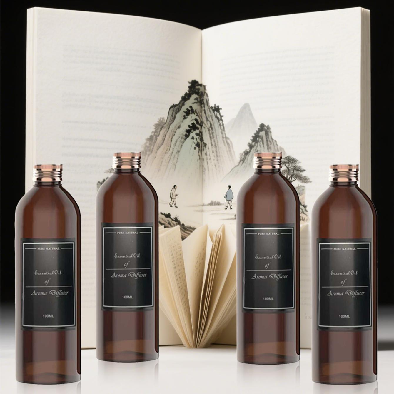 100ML Intercontinental Hotel Diffuser Essential Oil, Home Perfume Liquid, Aromatherapy Machine, Spray Bottle, Car Air Freshener