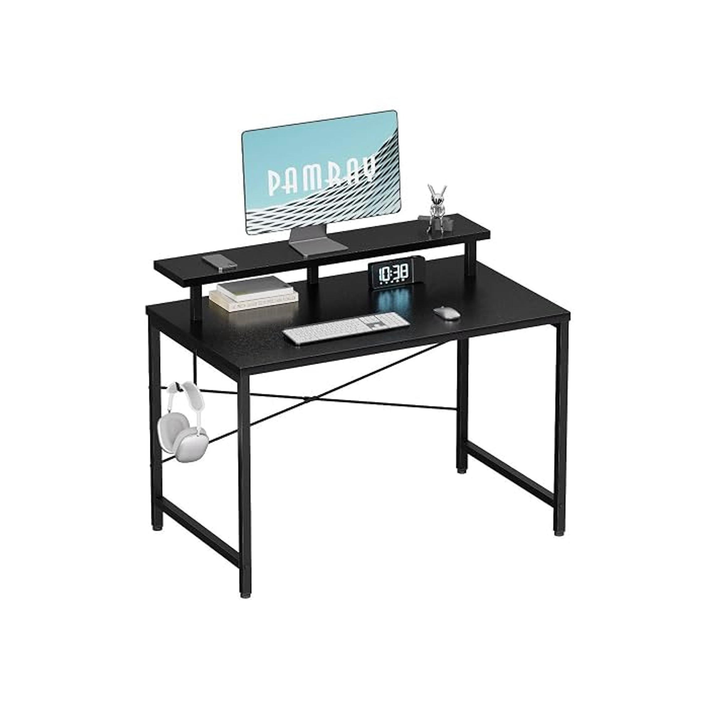 32-Inch Small Computer Desk Table with 2 Drawers - Compact Indoor Furniture for Bedroom, Home Office Writing & Study Spaces (Pink) 32-Inch Small Computer Desk Table with 2 Drawers - Compact Indoor Furniture for Bedroom, Home Office Writing & Study Spaces (Pink)