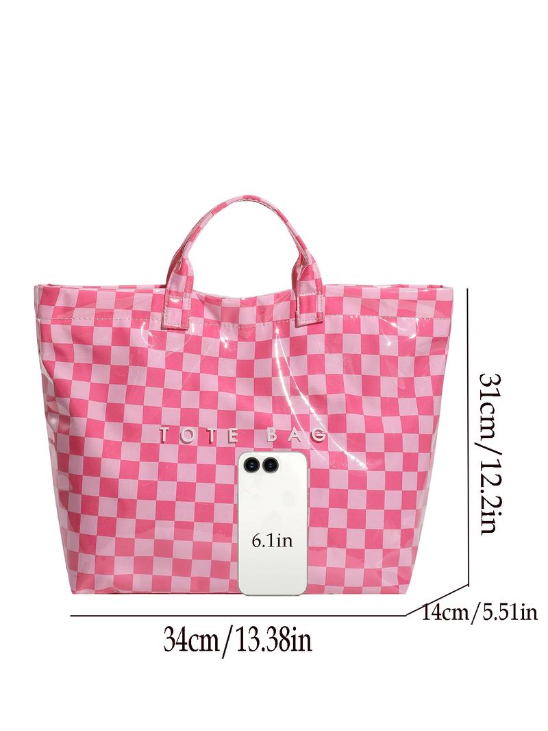 26 Valentine's Day Women's Shoulder Bag, Chic Preppy Style, Casual Commuter Bag, Large Capacity Tote Bag, Lightweight Design, Perfect Gift for Her