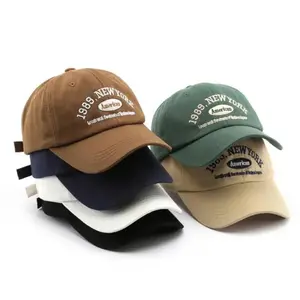 1989 NYC Embroidered Baseball Cap, Premium Cotton Twill Y2K Retro Unisex American Style Hat