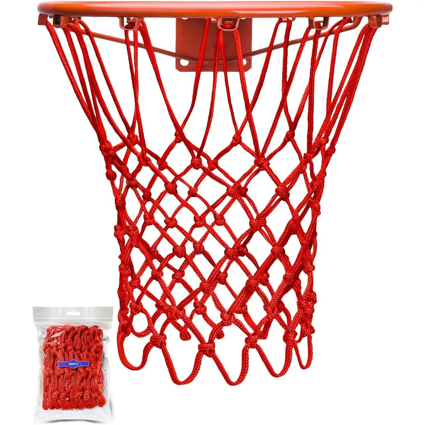 Basketball Net  Heavy , 2023 Professional -Court Quality, Fits Outdoor Indoor Standard Rim,  Weather Anti Whip