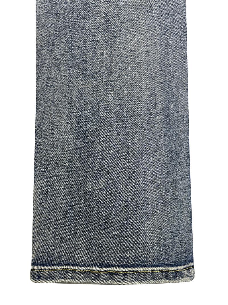 Men's High Street Fashion Jeans, Tight-Fitting Washed Denim Jeans, Versatile Street Style, Essential Clothing for Men, Ripped Jeans