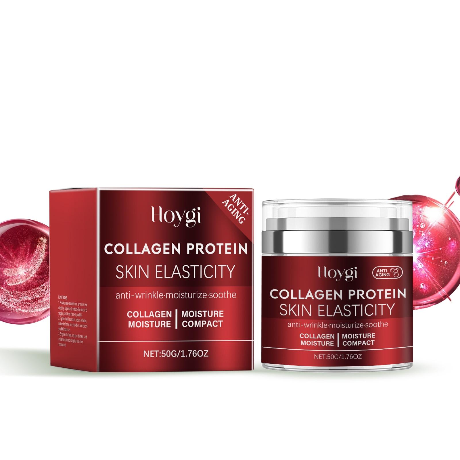 Hoygi Collagen Face Cream (50g), Gentle Nourishment Moisturizer, Hydrates and Softens Skin, Brightening Daily Care Cream