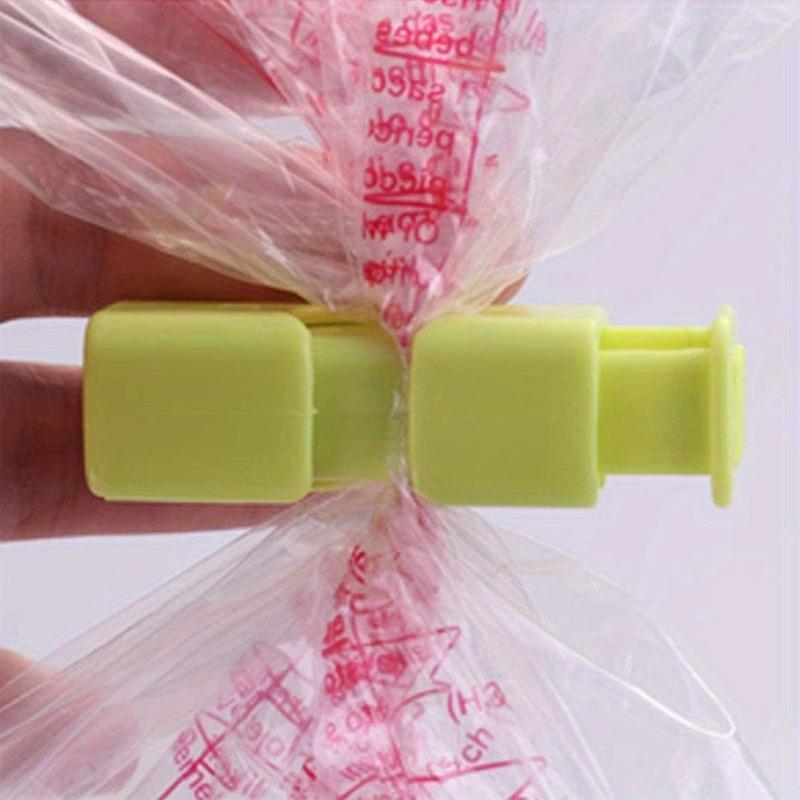 10 Pcs Food Bag Clip Set, Durable & Reusable, Easy-To-Use Spring Seal Clamps, Keep Food Fresh, Kitchen Organizer, Storage Accessory