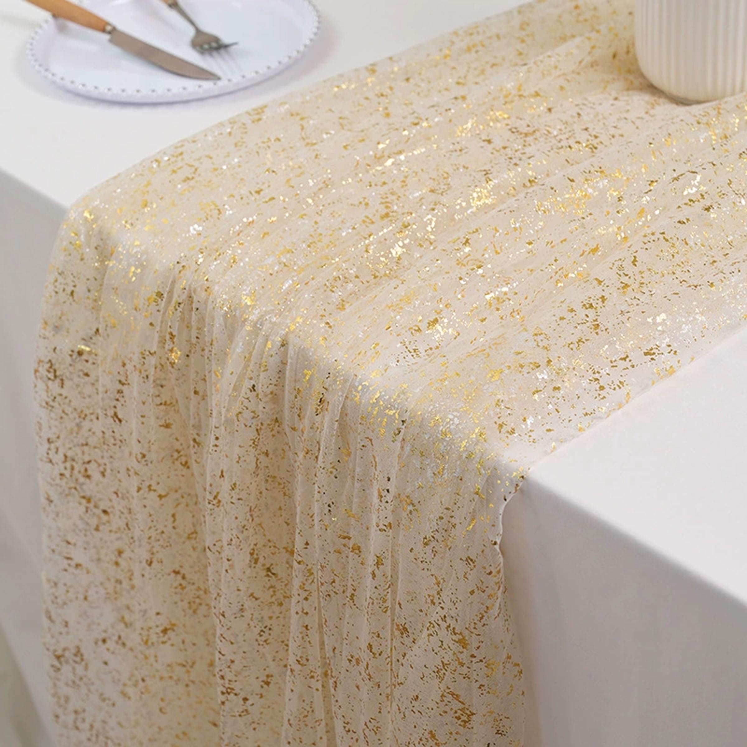 Square Tablecloth and Runner Set, Holiday Banquet Decoration, Wedding ...