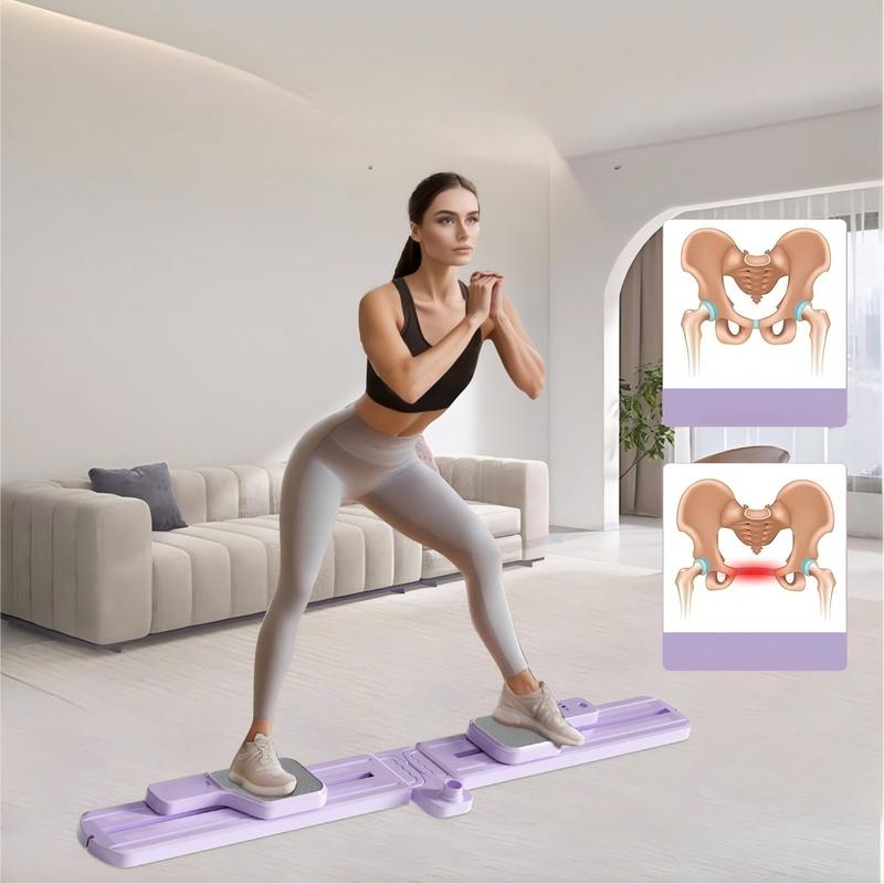 Adjustable Height Ski Machine Trainer, Simulated Skiing Sports Equipment, Indoor Use, Detachable Design for Easy Storage, Fun Fitness Equipment Suitable for the Whole Family, Can Be a Holiday Gift