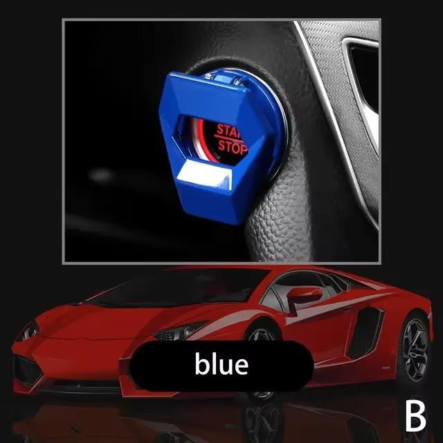 Car Engine Start Stop Switch Button Cover Ignition Anti-scratch Protection Decorative Car Auto Accessories Interior Car-Styling