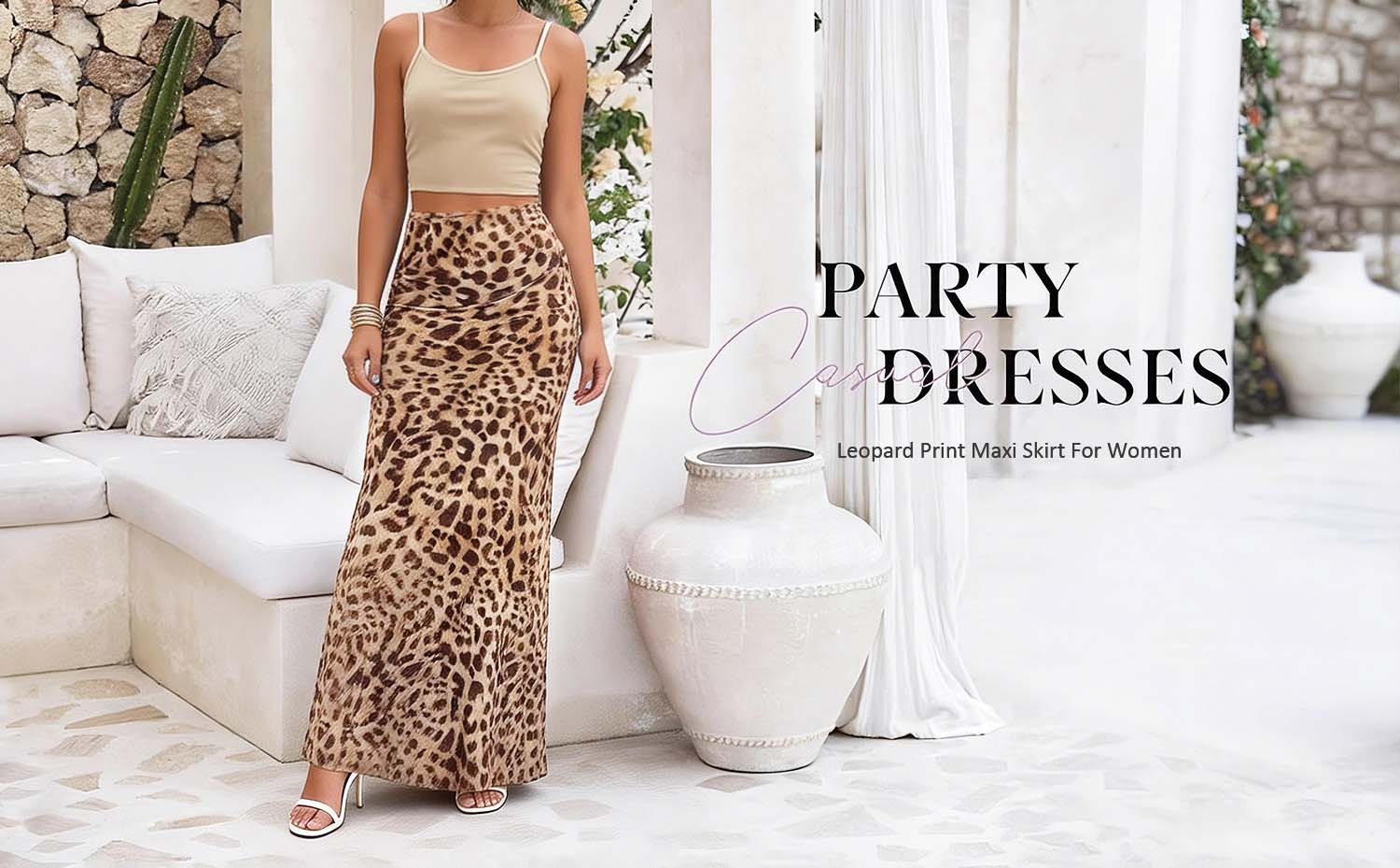 Women's High Waisted Leopard Print Mesh Skirt, Split Design, Slim-Fitting, Long Hem, Versatile Fashion for International Women's Day