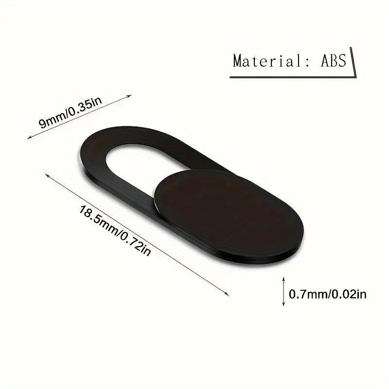 10pcs Webcam Cover Shutter Slider, Plastic Camera Cover, Phone Lens Sticker for iPhone, PC, Laptop, Easy Installation, Durable Material