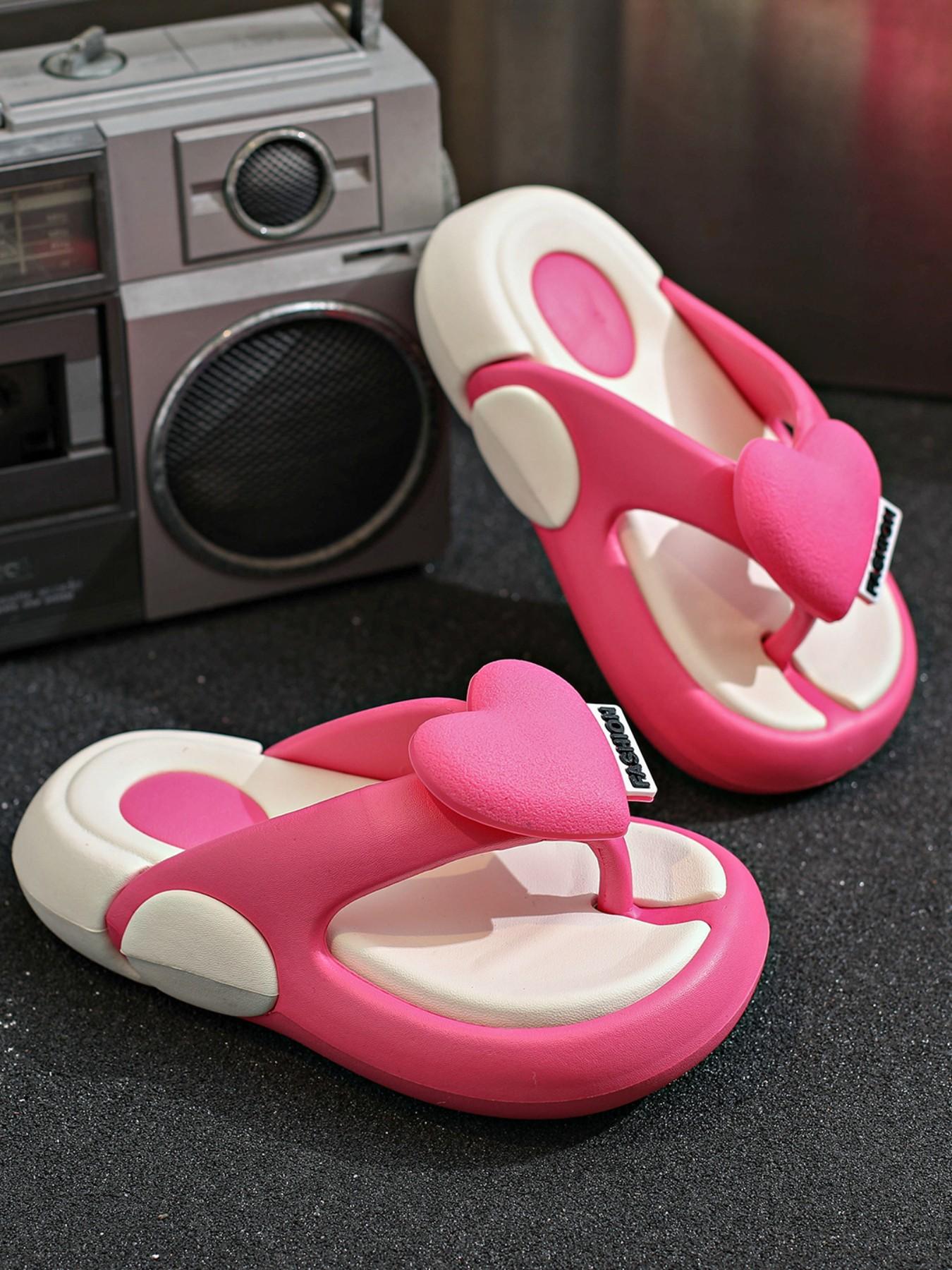 Fresh Girl Style Sandals, Lightweight and Soft, Summer Daily Wear, Versatile Women's Slippers, Casual PU Leather Eva Sole