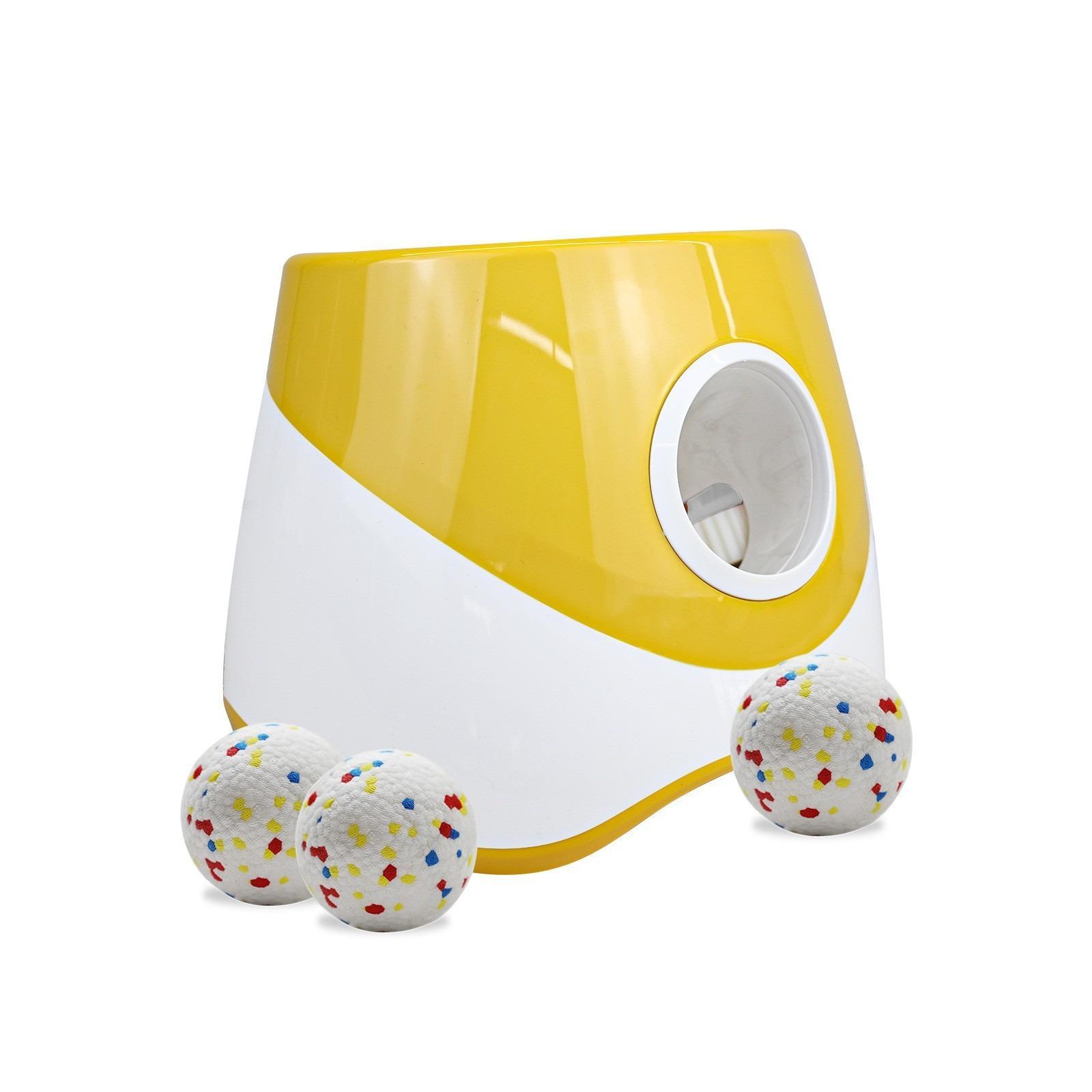 Pet Tennis Launcher for Border Collie Dog Toys, Automatic Ball Thrower for Walking Dogs, Fun Interactive Pet Toy Machine