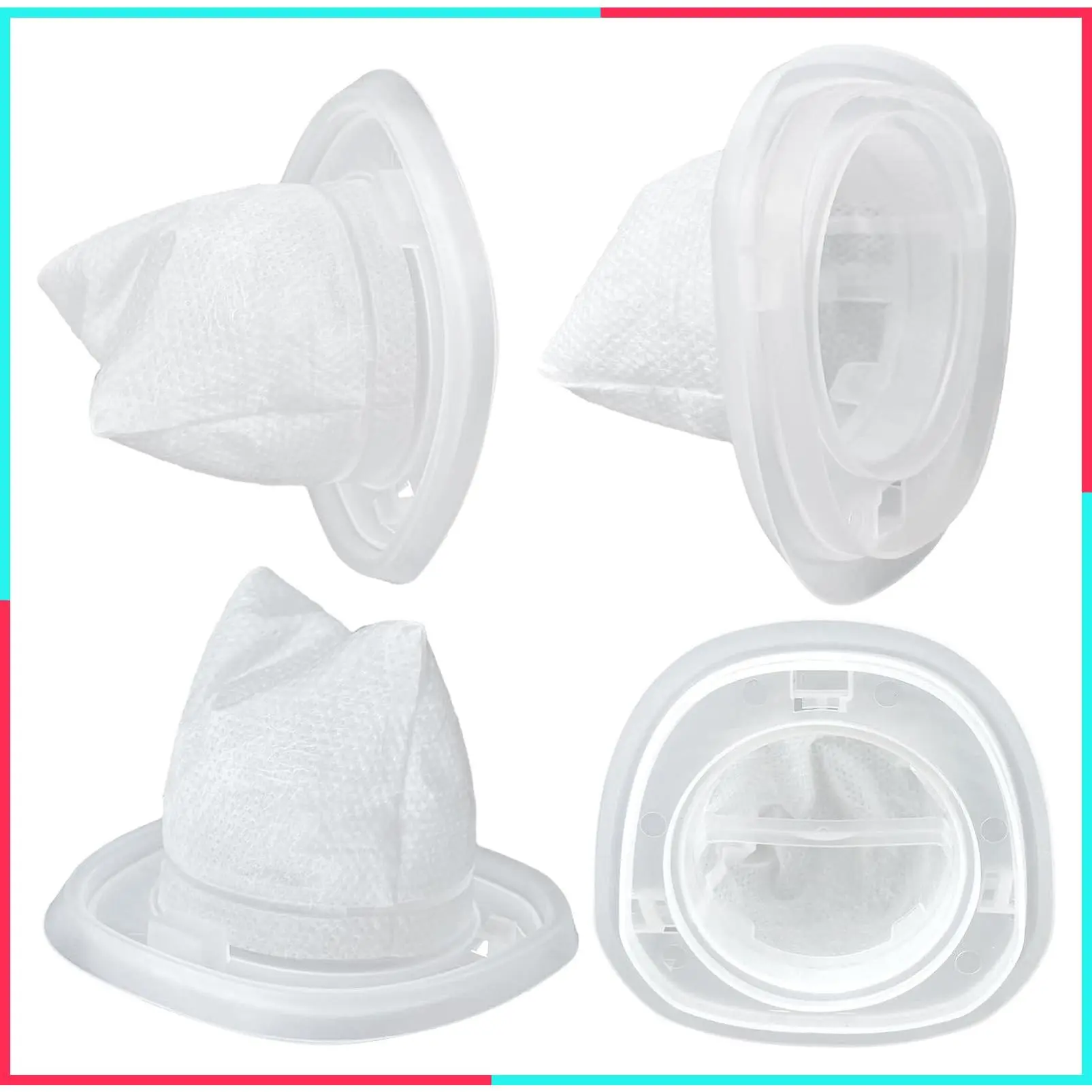 Filter Replacement for Dustbuster Hand Vacuum HNVC115, HNVC215, HNVC220 Series, 4 Pack