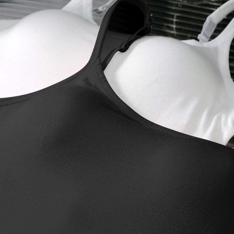 3 Pcs Pack Women's Camisole Tank Tops With Built-in Bra, Seamless Design, Adjustable Straps, Layering Basics, Suitable For Spring, Autumn & Summer Outerwear Solid Colors, Layering & Outerweart Fit Style Clothes Essential Smooth Pieces Light 3 Pcs Pack Women's Camisole Tank Tops With Built-in Bra, Seamless Design, Adjustable Straps, Layering Basics, Suitable For Spring, Autumn & Summer Outerwear Solid Colors, Layering & Outerweart Fit Style Clothes Essential Smooth Pieces Light