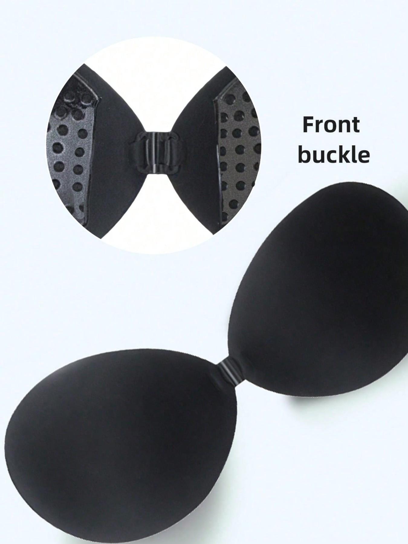 2 Pairs Women's Invisible Bra Stickers, sticky bra ，push up bra，Self-Adhesive No Strap Push-Up Underwire Free Wireless Bra, Suitable for Backless Dresses and Wedding Bras strapless bra boomba sticky pads lingerie Medium