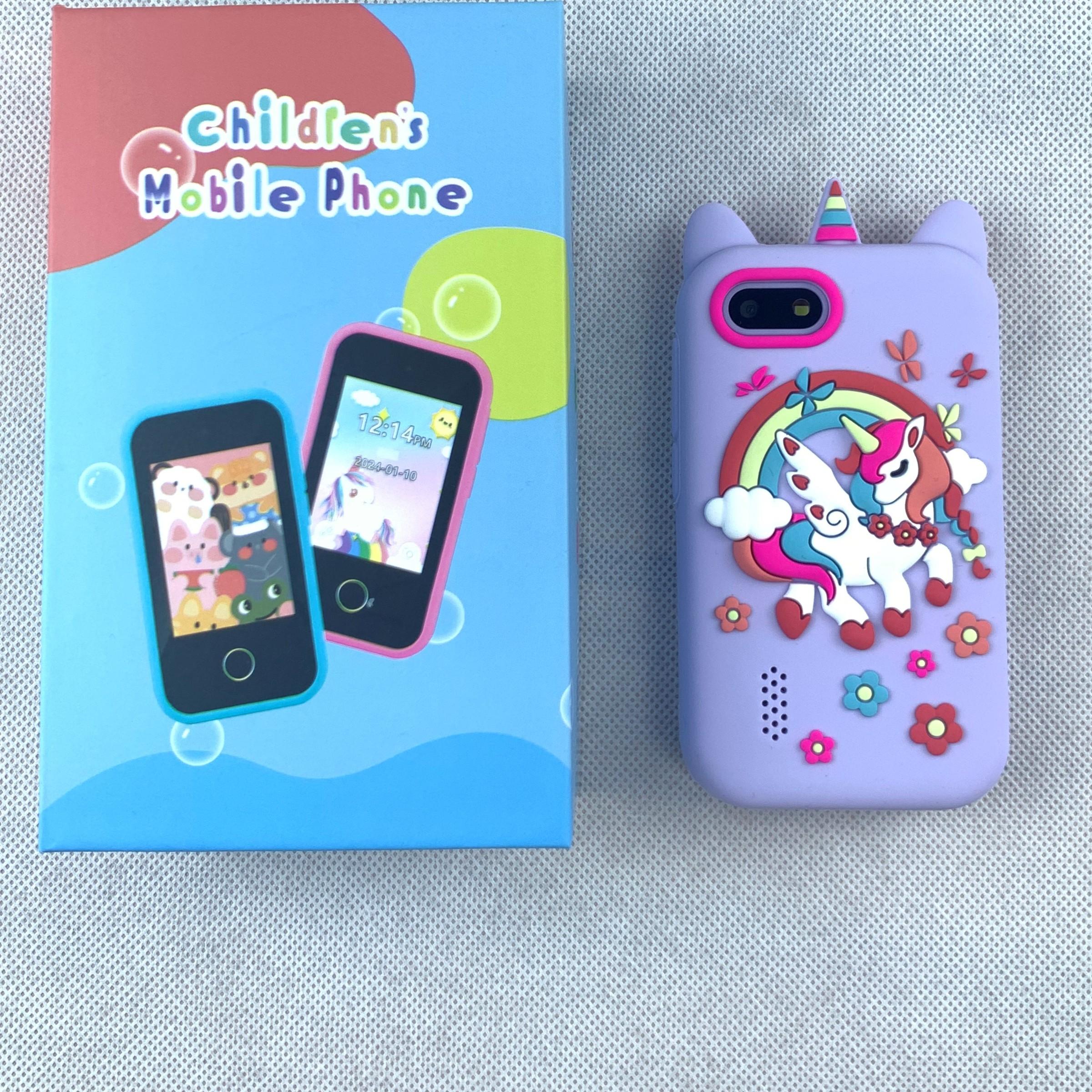 Kids Smart Phone Dual Camera Learning Toy With HD Display Music Playing Function And Interesting Game Options Wonderful Gift For Kids