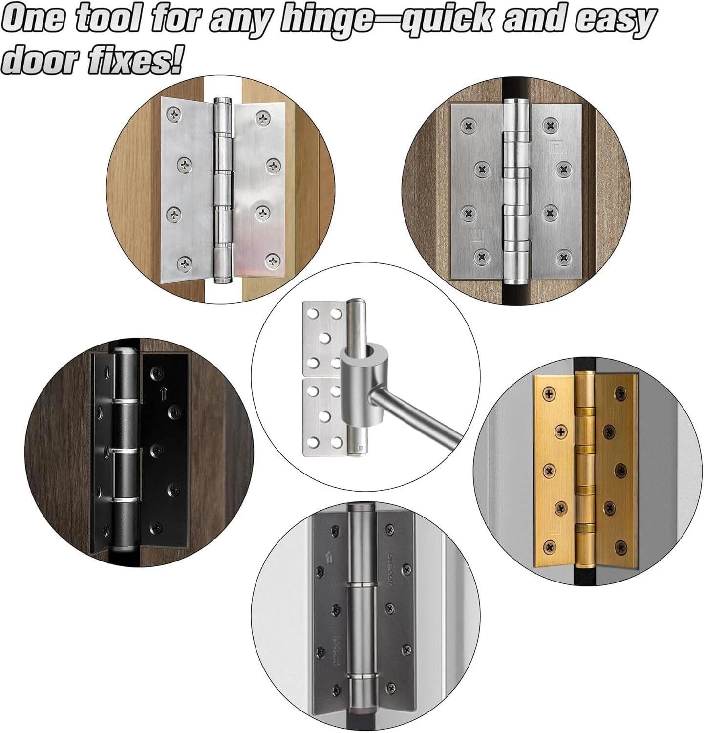 23-25mm Hinges Gap Adjusting Spanner Door Hinge Repair Tool Suitable for Precise Door Alignment Flag Hinge Fireproof Door
