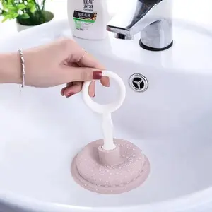 Multi-functional Sink Suction Cup Home Kitchen Toilet Drain Pipe Unclogging Tool Hair Clogging Cleaner Garbage Unclogging Device