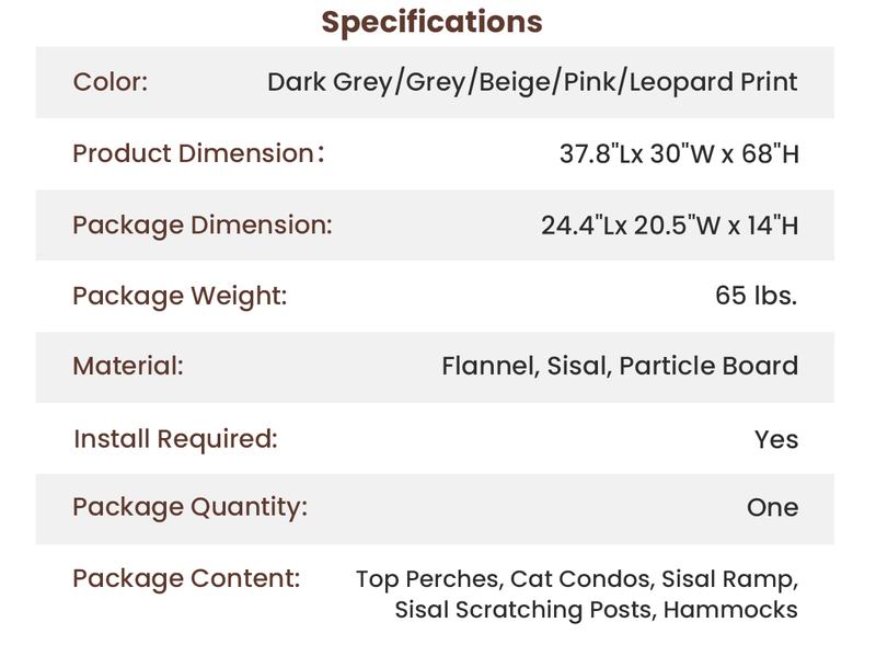 SHA CERLIN 73in Corner Cat Tree for Indoor Cats -Save Space with Multi-Level Perches, Condo, Sisal Scratching Posts#ChristmasGifts#TikTokShopBlackFriday