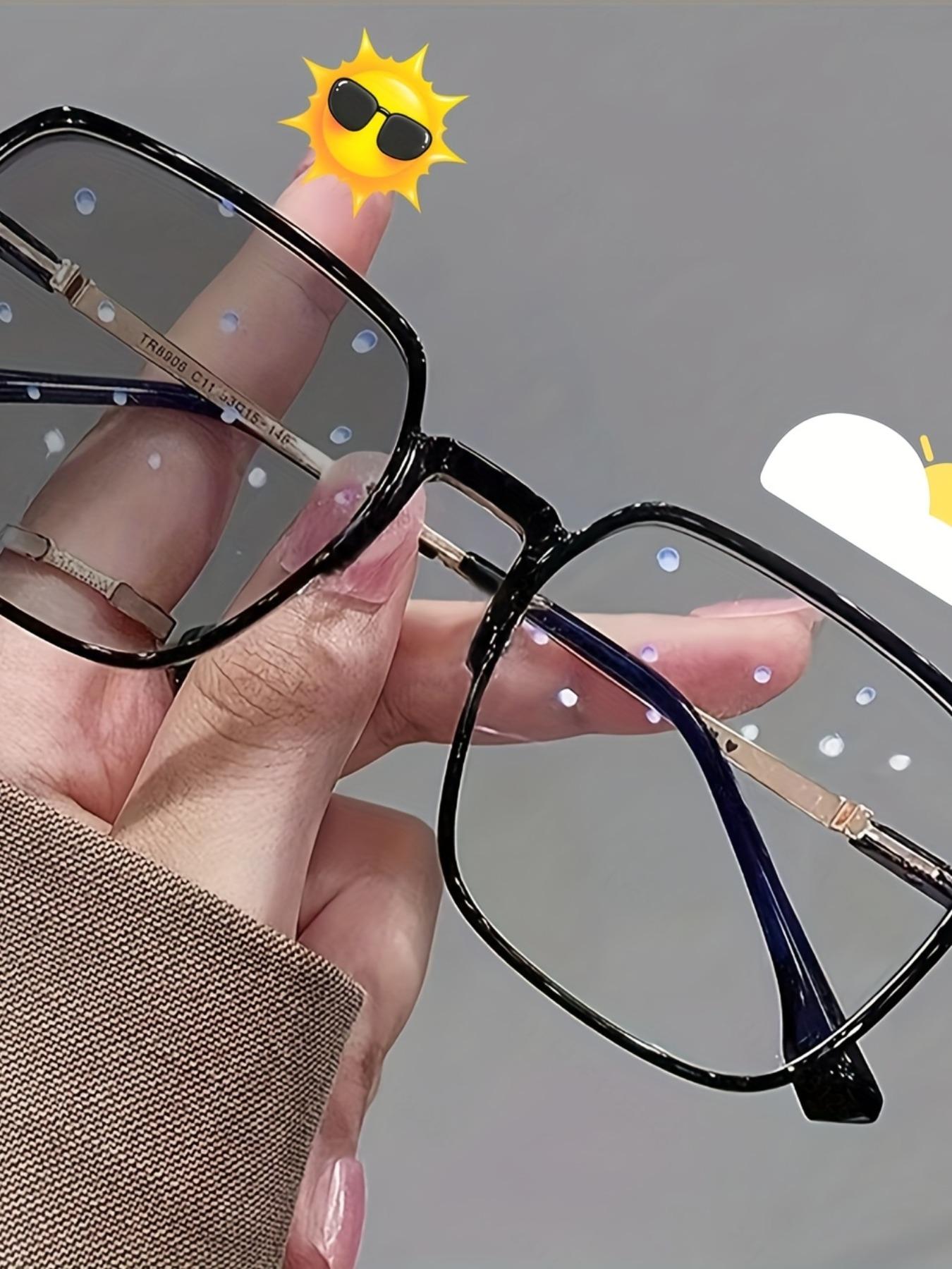 Unisex Square Frame Glasses, Pure Campus Style, Casual Fashion Eyewear, Suitable for Daily Wear, All Seasons, 1pc Universal Design