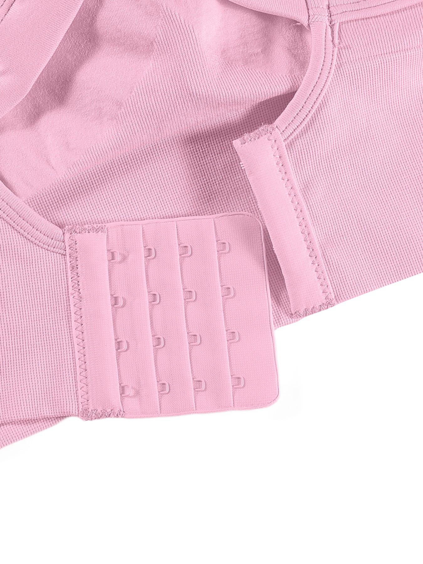 High-Strength Shockproof Sports Bra with Cross-Back Buckle Closure, Women's Athletic Underwear for Gym and Workout