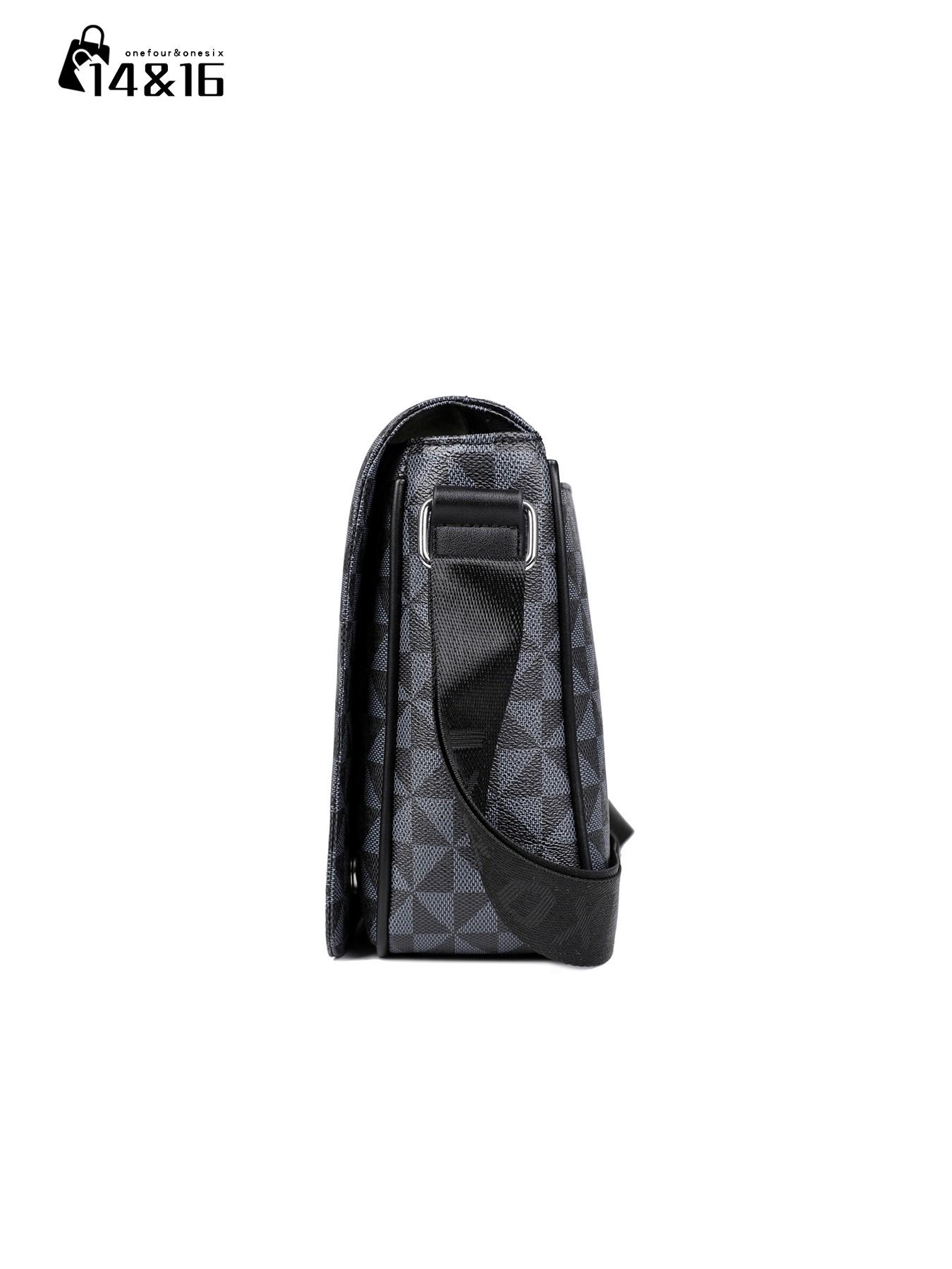 Men's Messenger Bag, Crossbody Shoulder Bag, Side Pocket Pouch, Multifunctional Commuter Casual Bag, Trendy Fashion Gift for Men