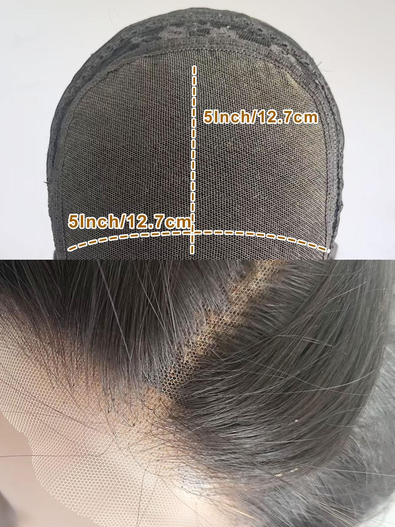 Peruvian Remy Human Hair Lace Front Wigs Glueless Replacement Wig 5x5 HD Lace Closure Water Wave Free Part Pre Plucked With Baby Hair Natural Hairline Women's Premium Unprocessed Real Human Hair Suitable for Daily Party Wear