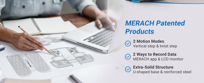 MERACH Steppers for Exercise, Space-saving Stair Stepper with Resistance Bands, Mini Stepper for Home And Office Use with 330 LBS Loading Capacity, Hydraulic Fitness Stepper with LCD Monitor,  TikTokShopBlackFriday