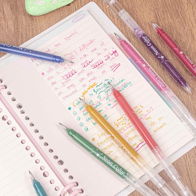 Glitter gel pen ,Metallic Vibrant Sparkle gel pens for coloring,glitter pens for adults,colored gel pens for Adult Coloring Books and Drawing tiktokshopblackfriday Sketch Art Marker Waterproof Paint Marker