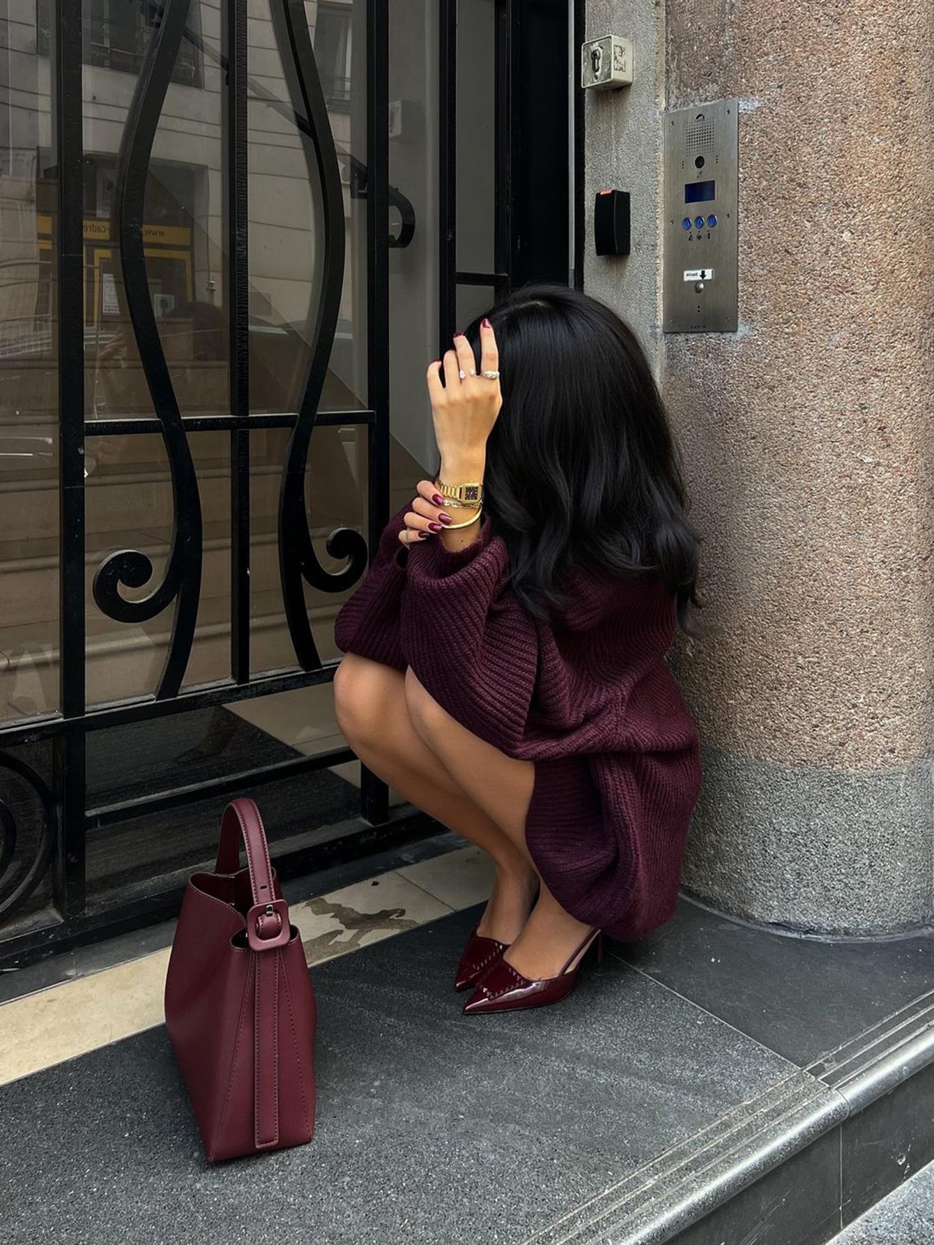 Fall & Winter Women's Casual Loose Sweater Pullover, Simple Retro Style Long Sleeve Round Neck Jumper, Cozy Oversized Knit for Relaxed