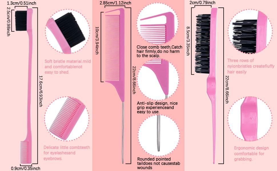 Edge Control Wax with Rosemary Oil - Strong Hold, No Flaking, Non-Greasy Gel , Hair Growth, Edge Brush Defining Styling Cream