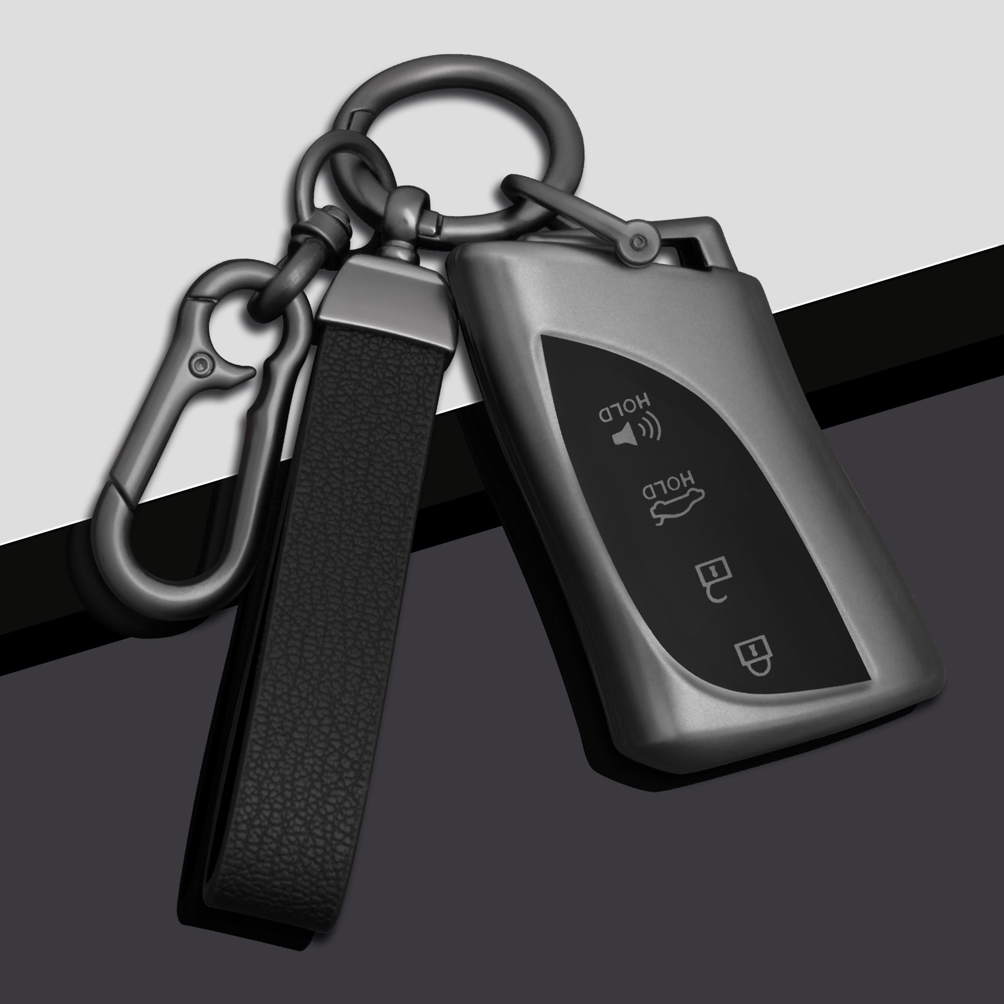 Tpu Car Key Case Cover for Lexus Es200/es250/es300h/es350/rx300/rx350/rx450h/nx2, 4 Buttons Fob Holder, Durable Protective Accessory