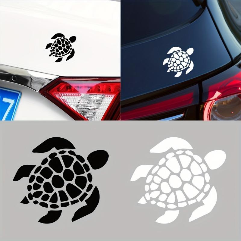 Turtle Pattern Car Sticker, Car Exterior Decorative Sticker, Car Exterior Decoration Accessories for Car Window, Car Body, Car Bumper, Decal for Cars