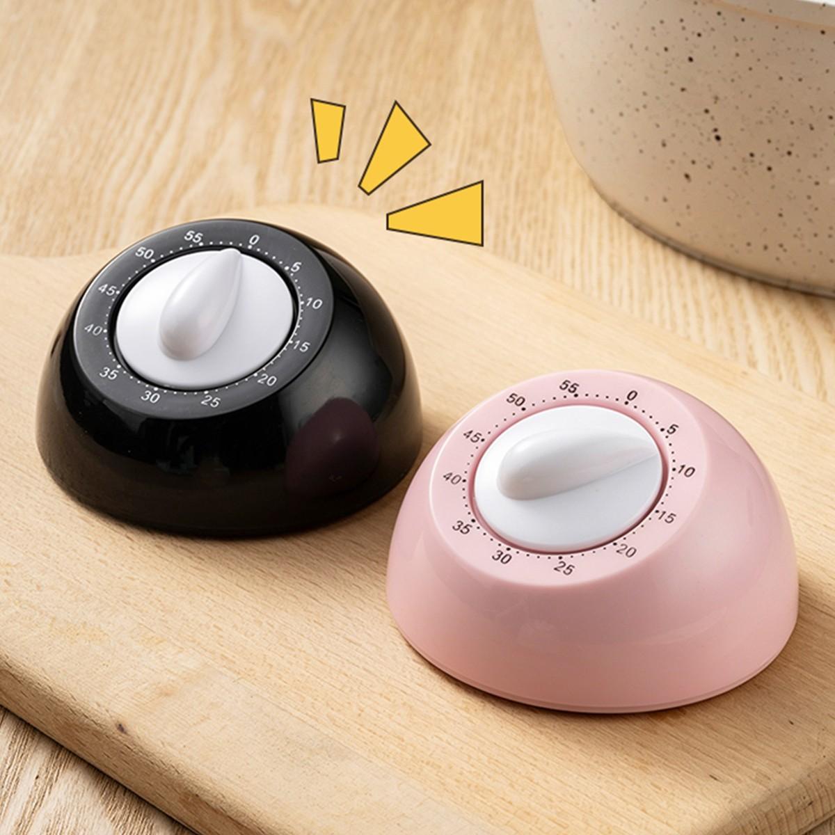 Mechanical Timer Reminder, Eco-Friendly Kitchen Cooking Timer, Kitchen Timers, No Battery Needed, Ideal for Study, Kitchen, and Reminders