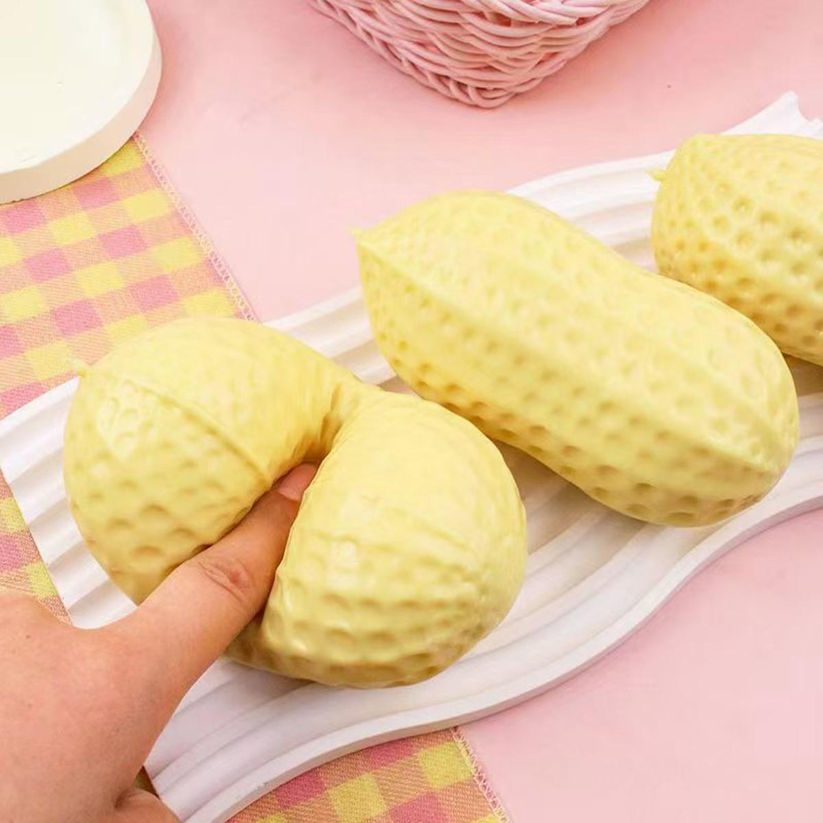 8pcs/set - Mysterious simulation fruit toast kneading box, blind box stress relief toy, sensory set, creative slow return kneading, prank friend party gift, with different styles, Squishy Fruit