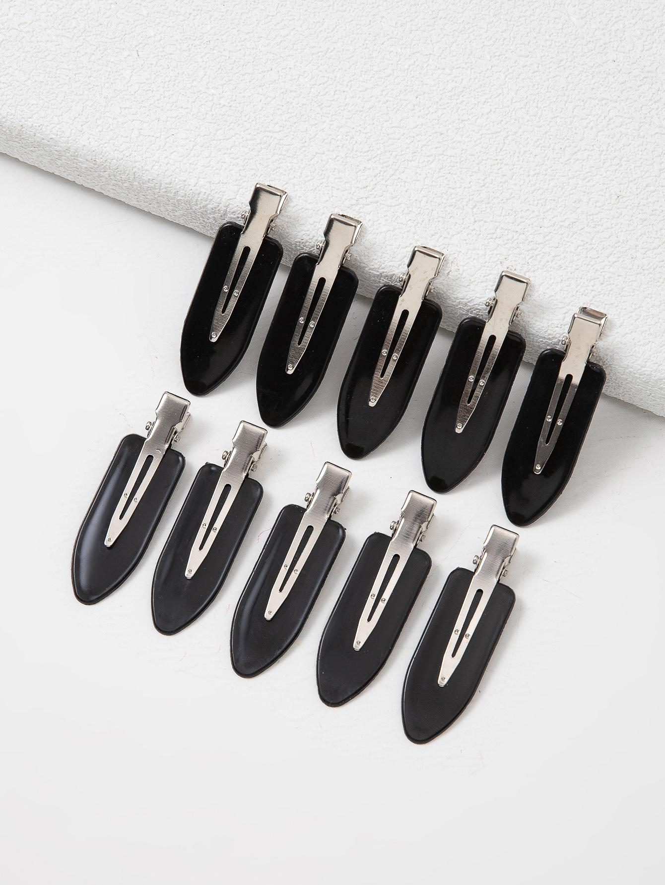 10pcs Women's Invisible Hair Clips, Transparent Clips for Daily Use, No-Trace Hair Accessories, Perfect for Everyday Styling, Durable & Secure Hold