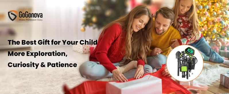 GoGonova Metal Detector for Adults & Kids, Waterproof Metal Detectors with High Accuracy Lightweight 8" Search Coil, All Metal & Disc Modes for Junior & Youth Gold Detector