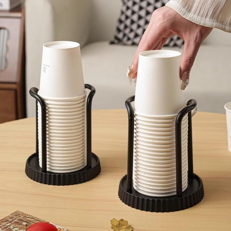 Adjustable Multi-Functional Paper Cup Holder, Saves Kitchen Space, Fits 3-7oz Cups, Bathroom Coffee Station, Holiday Gift Idea