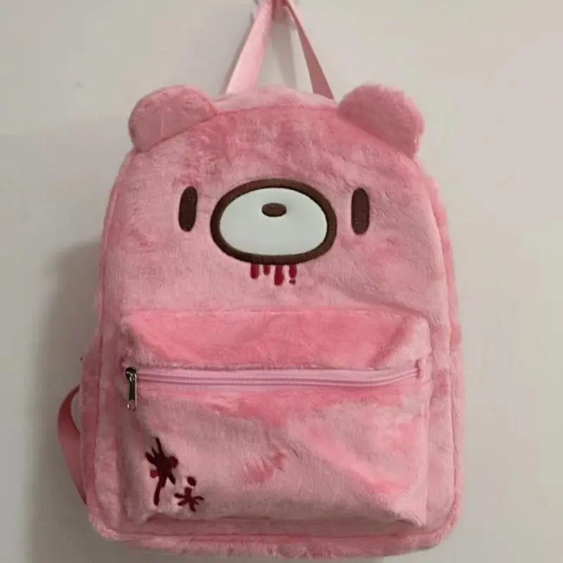 Gloomy Bear Backpack Cartoon Cute Large Capacity School Bag Fashion Teen Girls Travel Rucksack Students Daily Book Backpack
