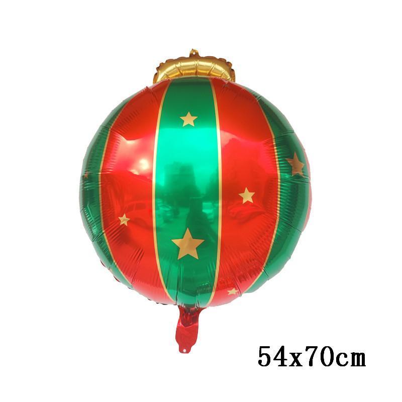 Big Gingerbread Man Balloon Foil Kids Balloon Christmas Balloon Xmas Balloon Christmas Party Decoration 2023 New Year Supplies