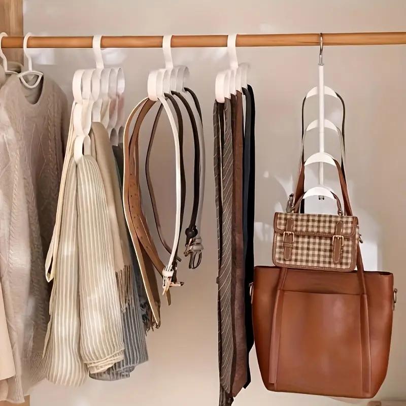 Summer Rotatable Handbag Hanger, 1 Count Modern Simple Multi-purpose Purse Bag Hanger, Bag Hanger Organizer for Daily Use, Summer Gift Summer Rotatable Handbag Hanger, 1 Count Modern Simple Multi-purpose Purse Bag Hanger, Bag Hanger Organizer for Daily Use, Summer Gift